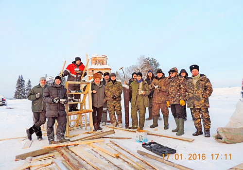 Крещение Господне в деревне Верхняя Баранча